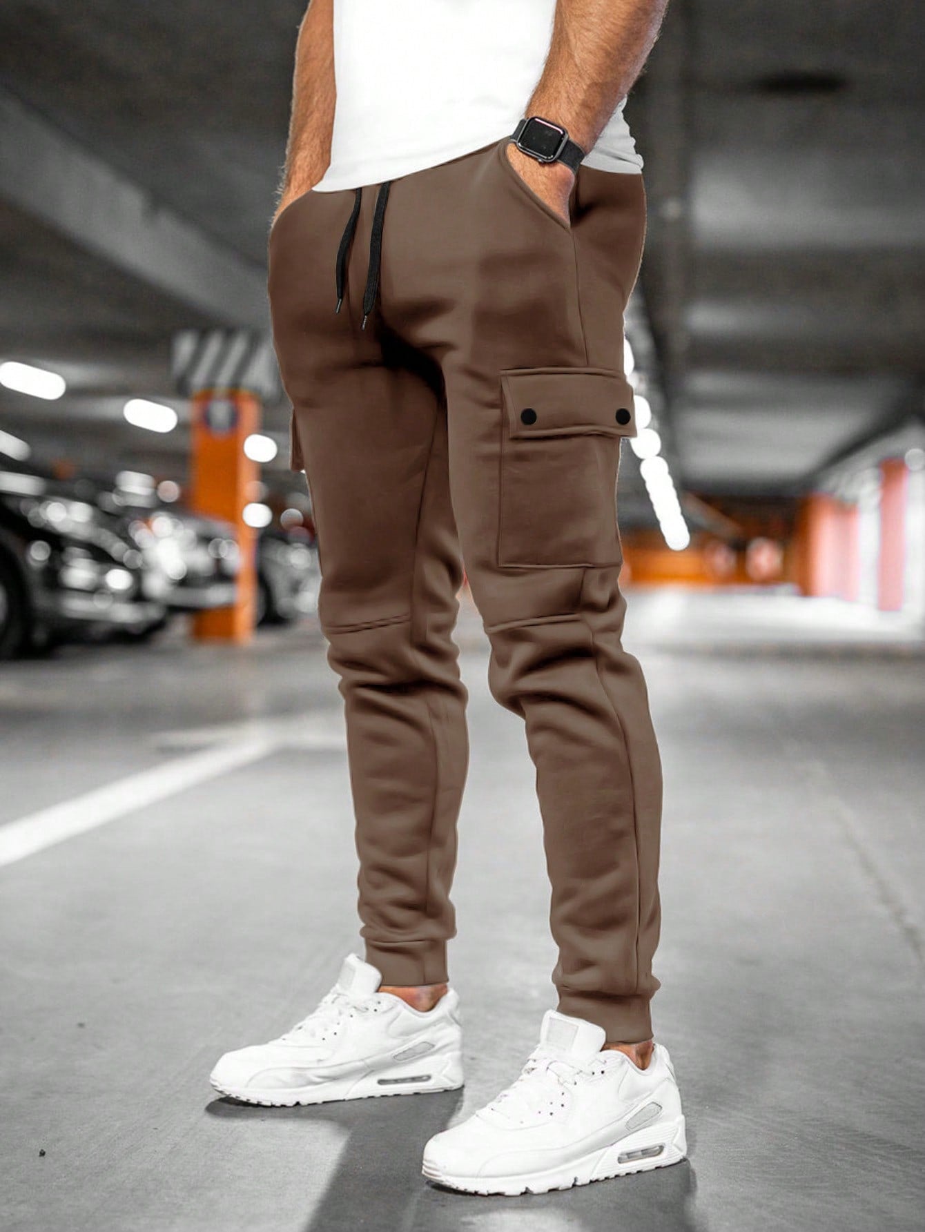 Herren Cargo Jogger Hose | Flip Pocket