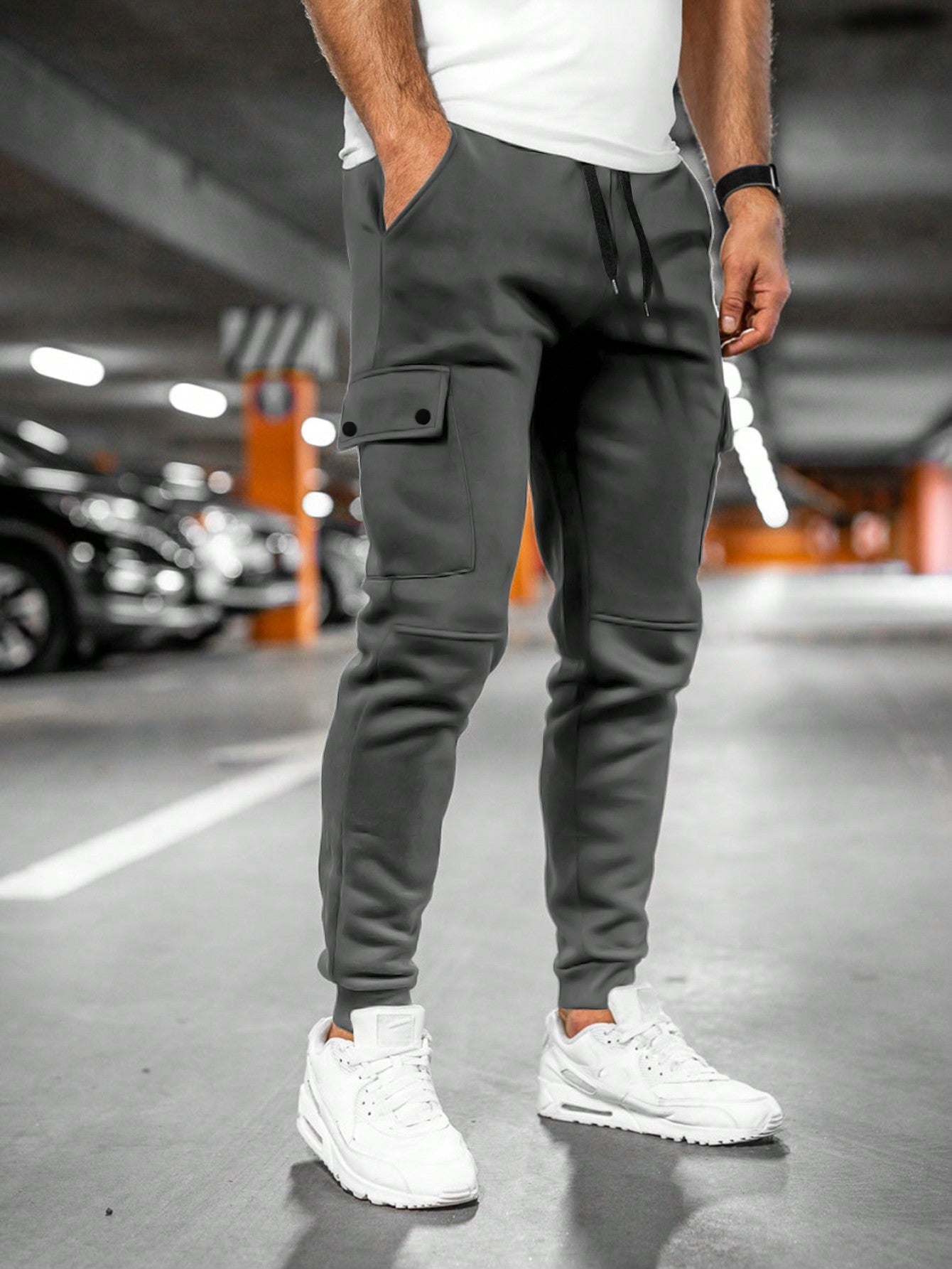 Herren Cargo Jogger Hose | Flip Pocket