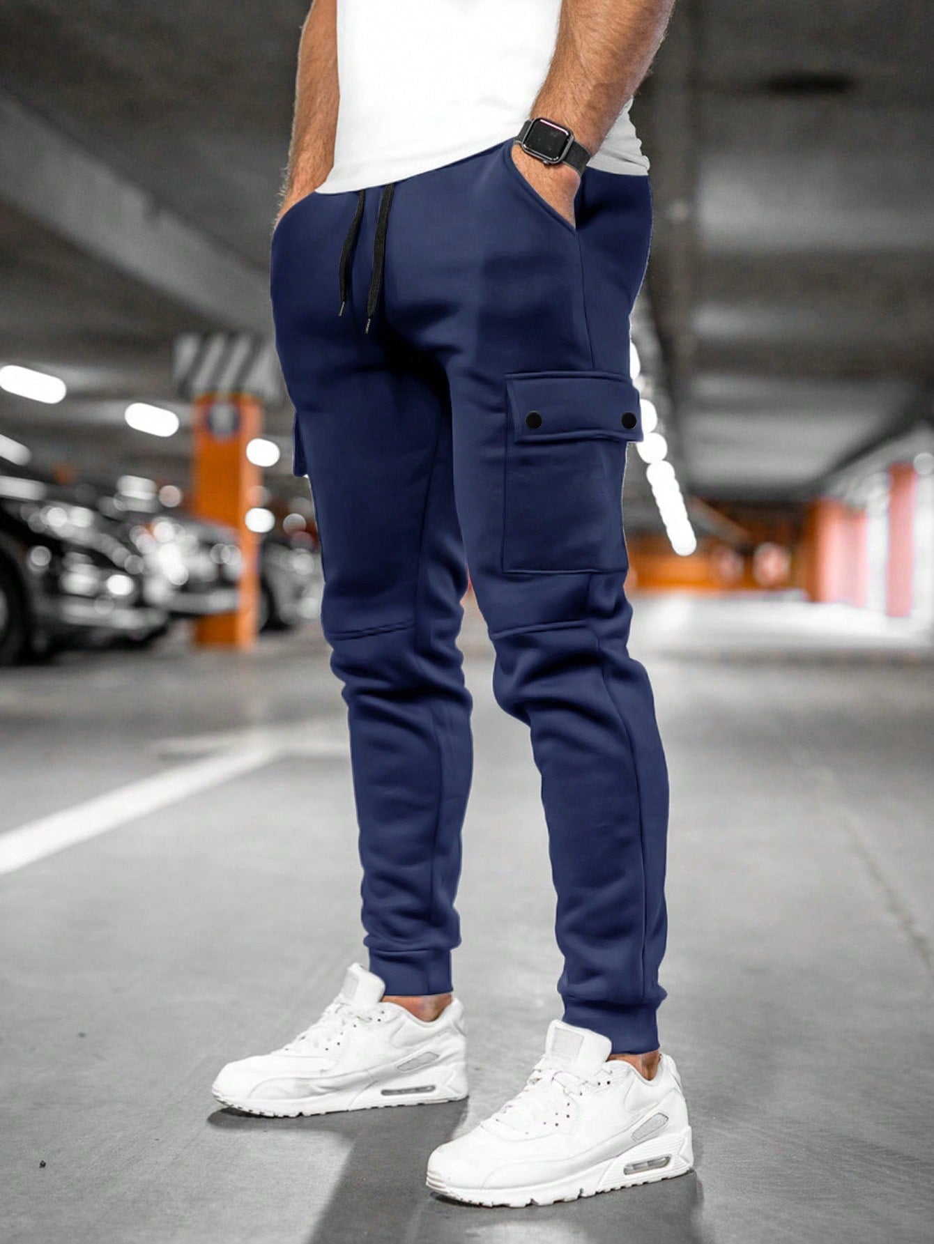 Herren Cargo Jogger Hose | Flip Pocket